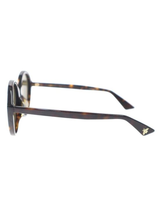 Gucci Round Frame Sunglasses Eyewear Brown